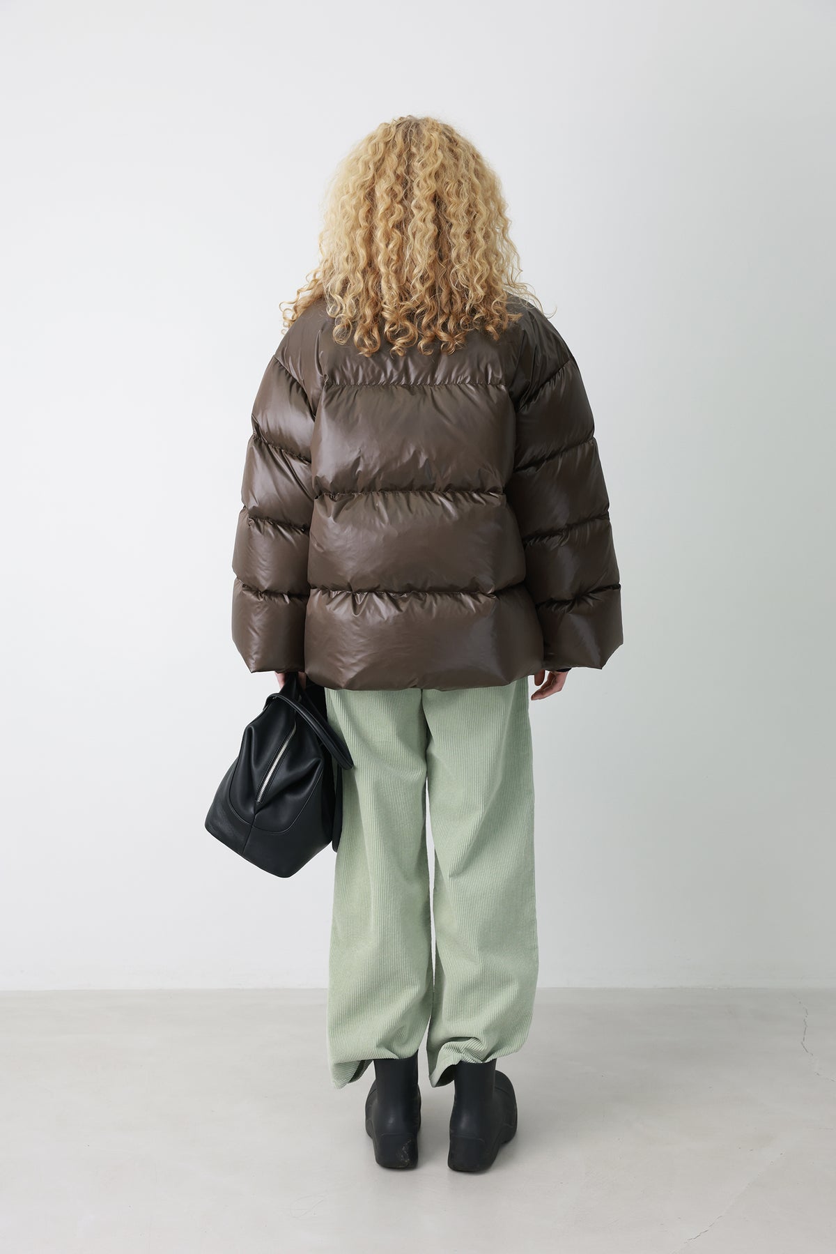 Fluffy Goose Down Brown
