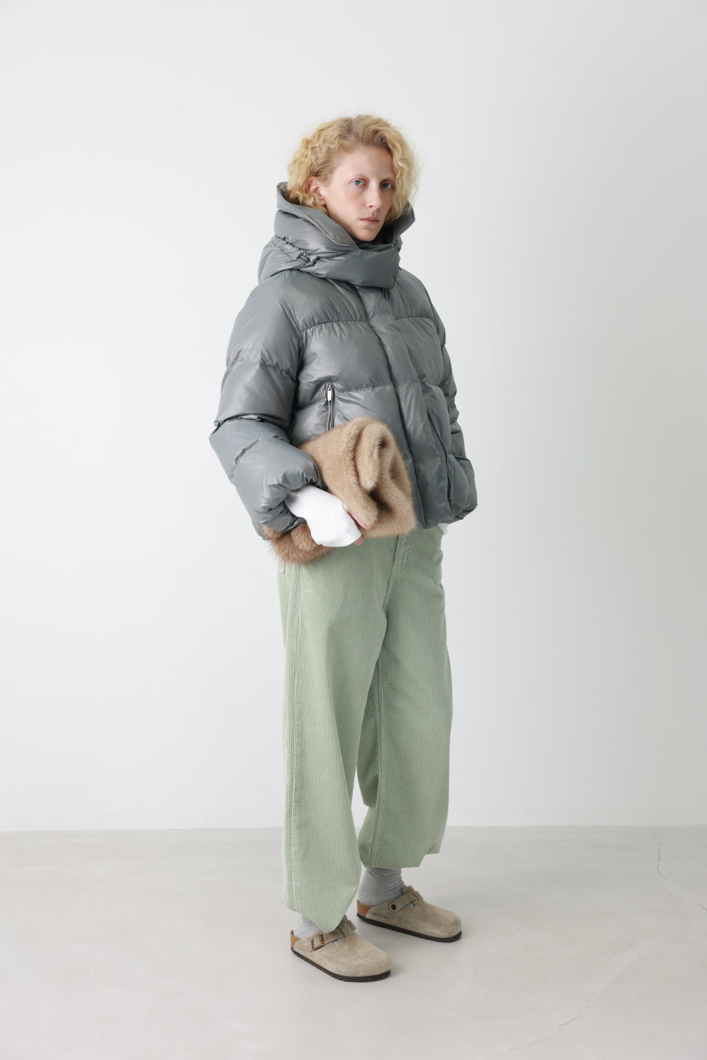 Signature P Goose Down Gray