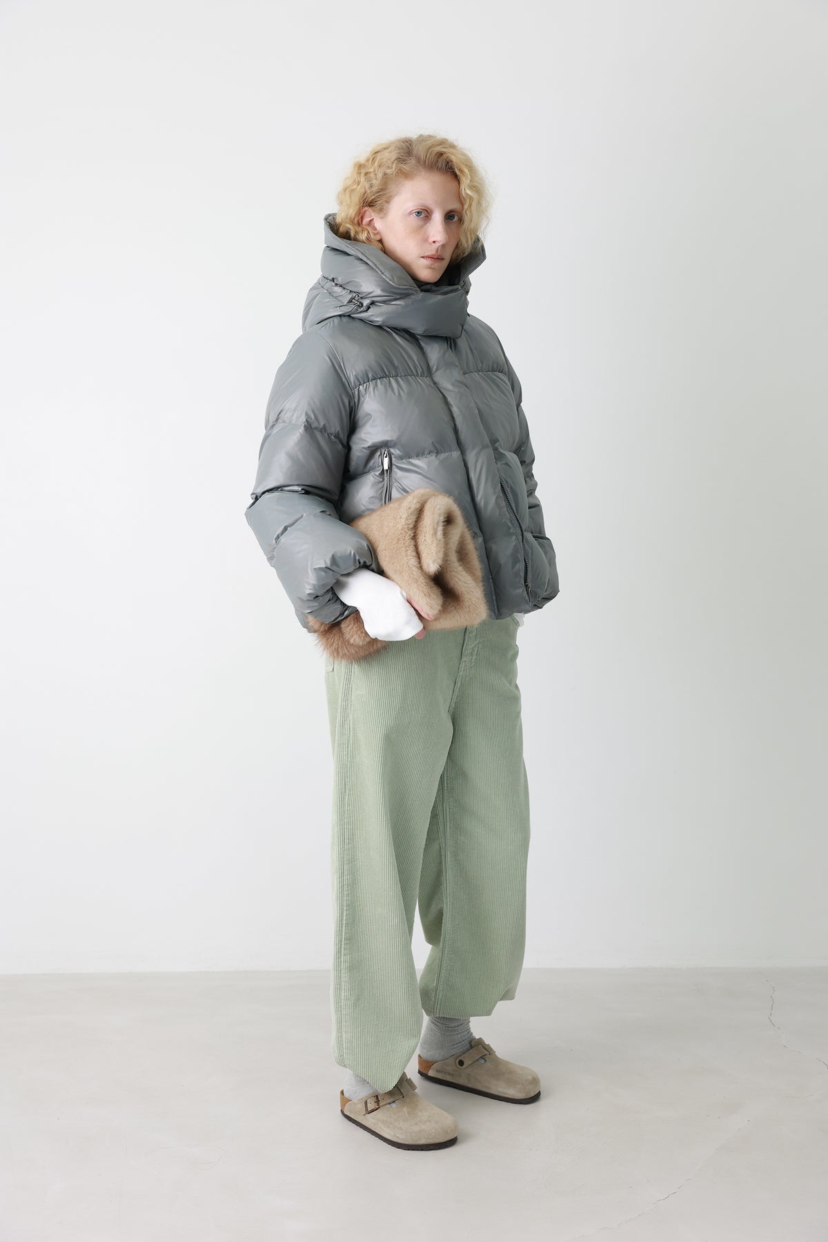 Signature P Goose Down Gray
