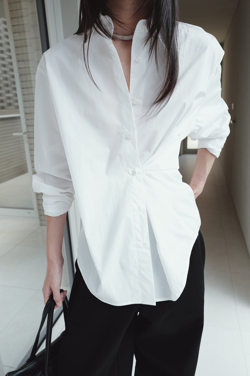 Epoch Cotton Shirt White