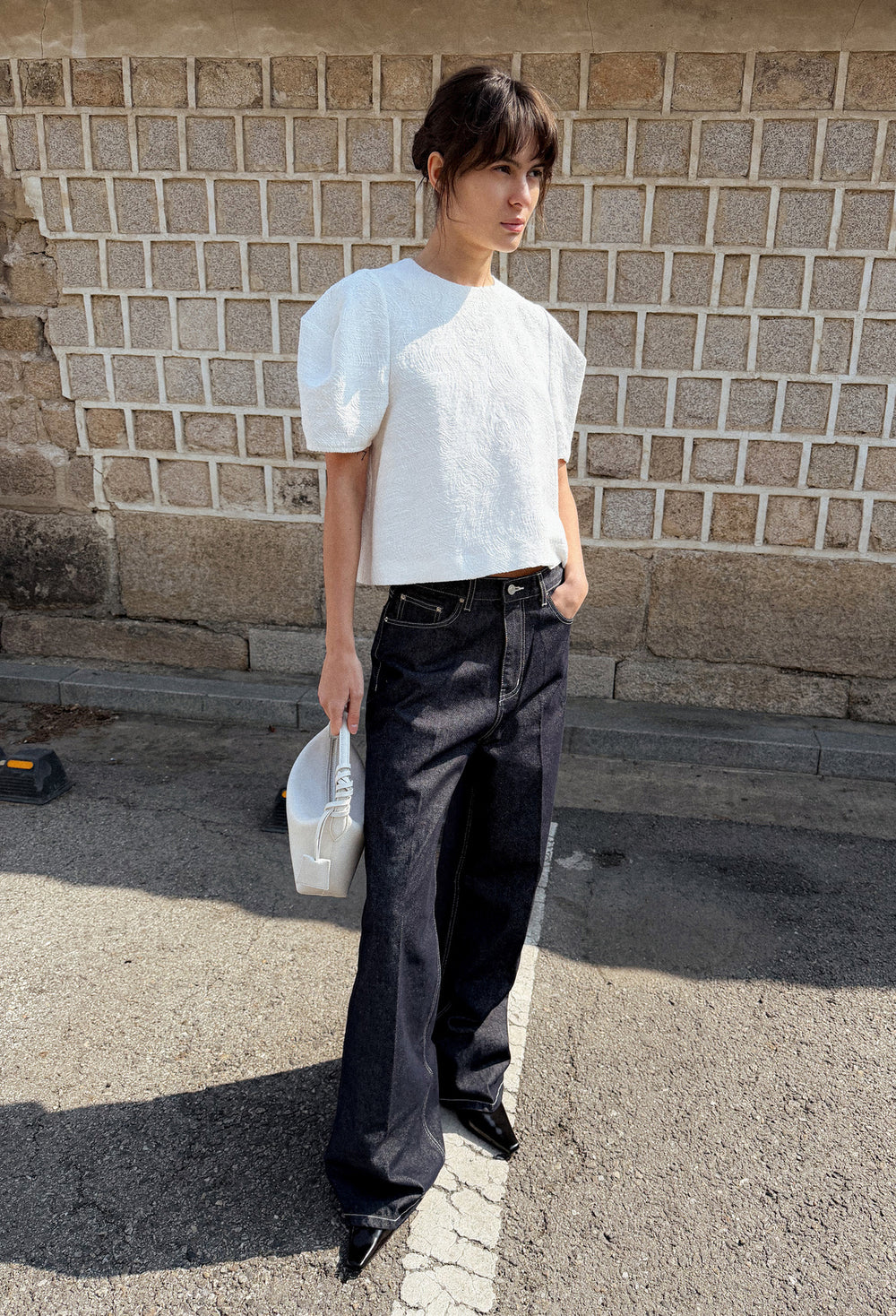 Arc Bag Small Ivory