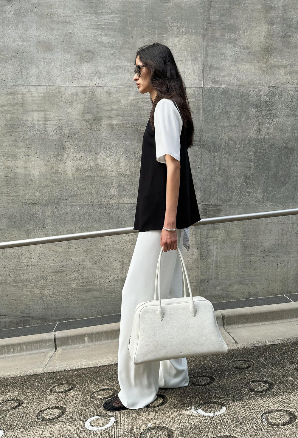 Curvy Bag Large Ivory