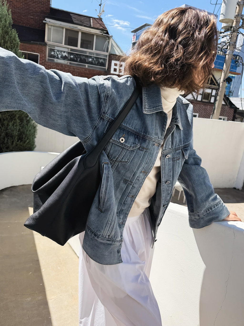 Panel Denim Jacket