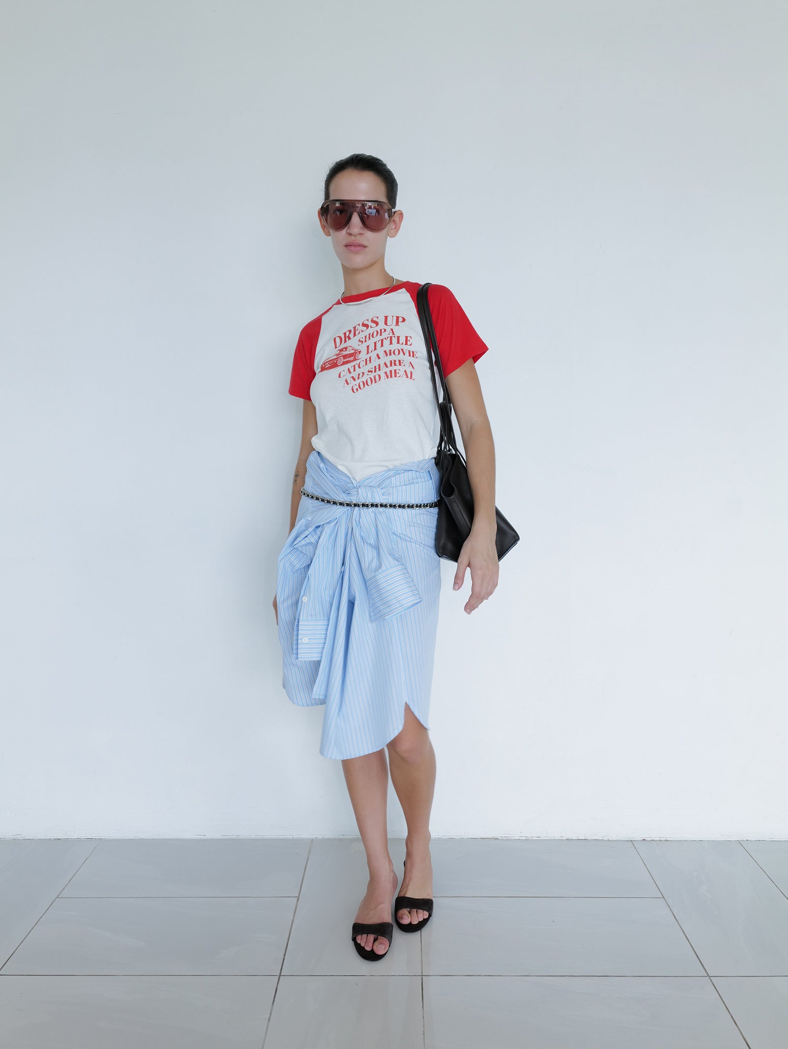 Vintage Car T-shirt Red