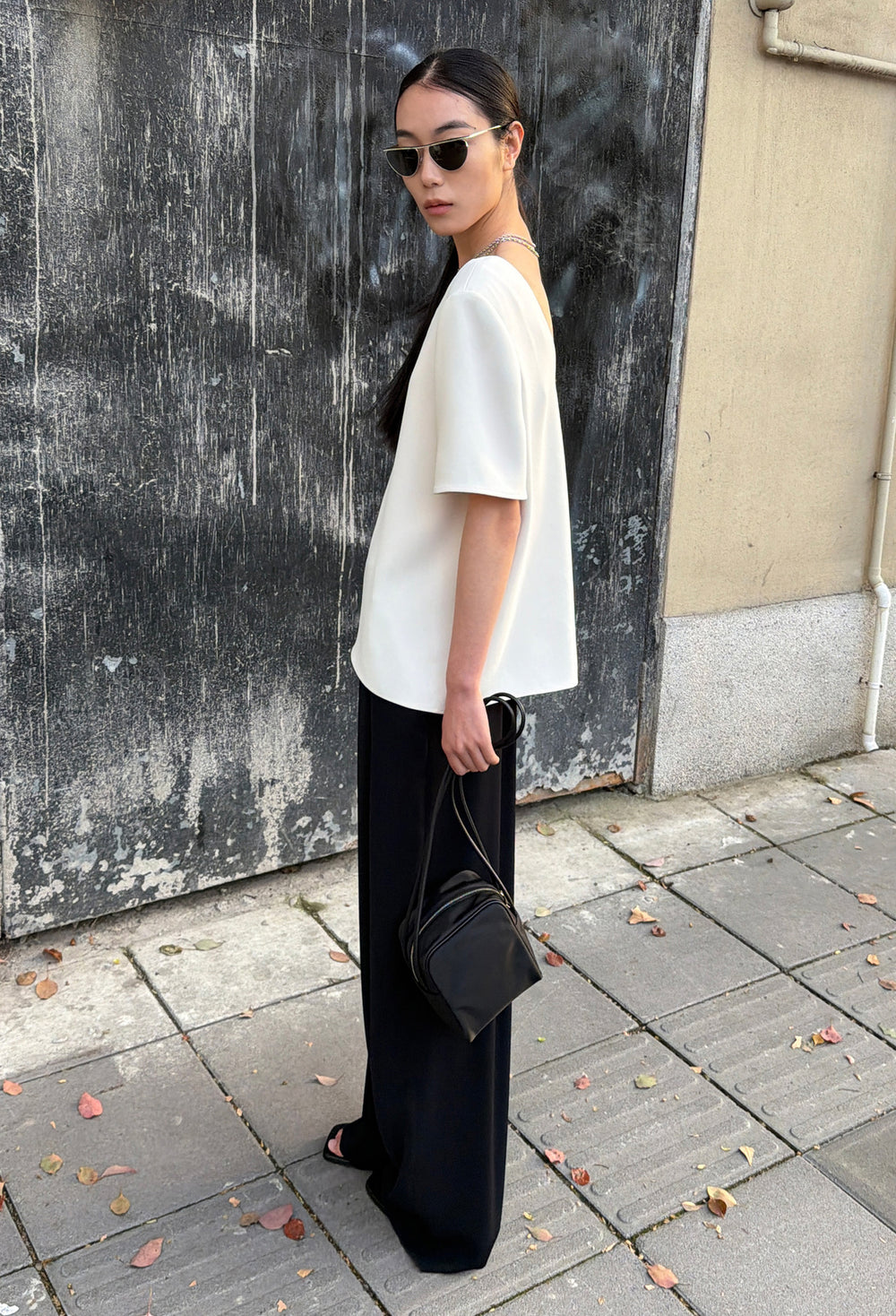 City L Trousers Black