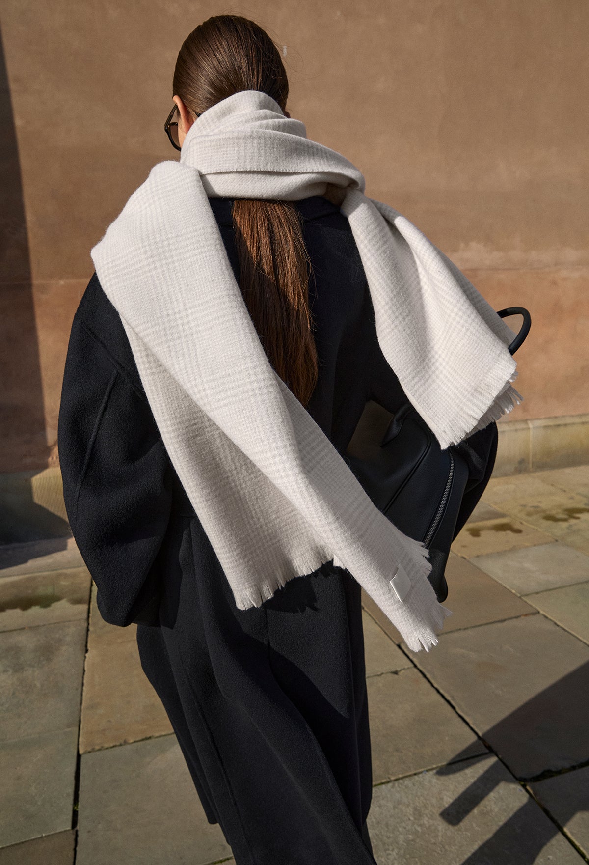 Classic Check Muffler Ivory