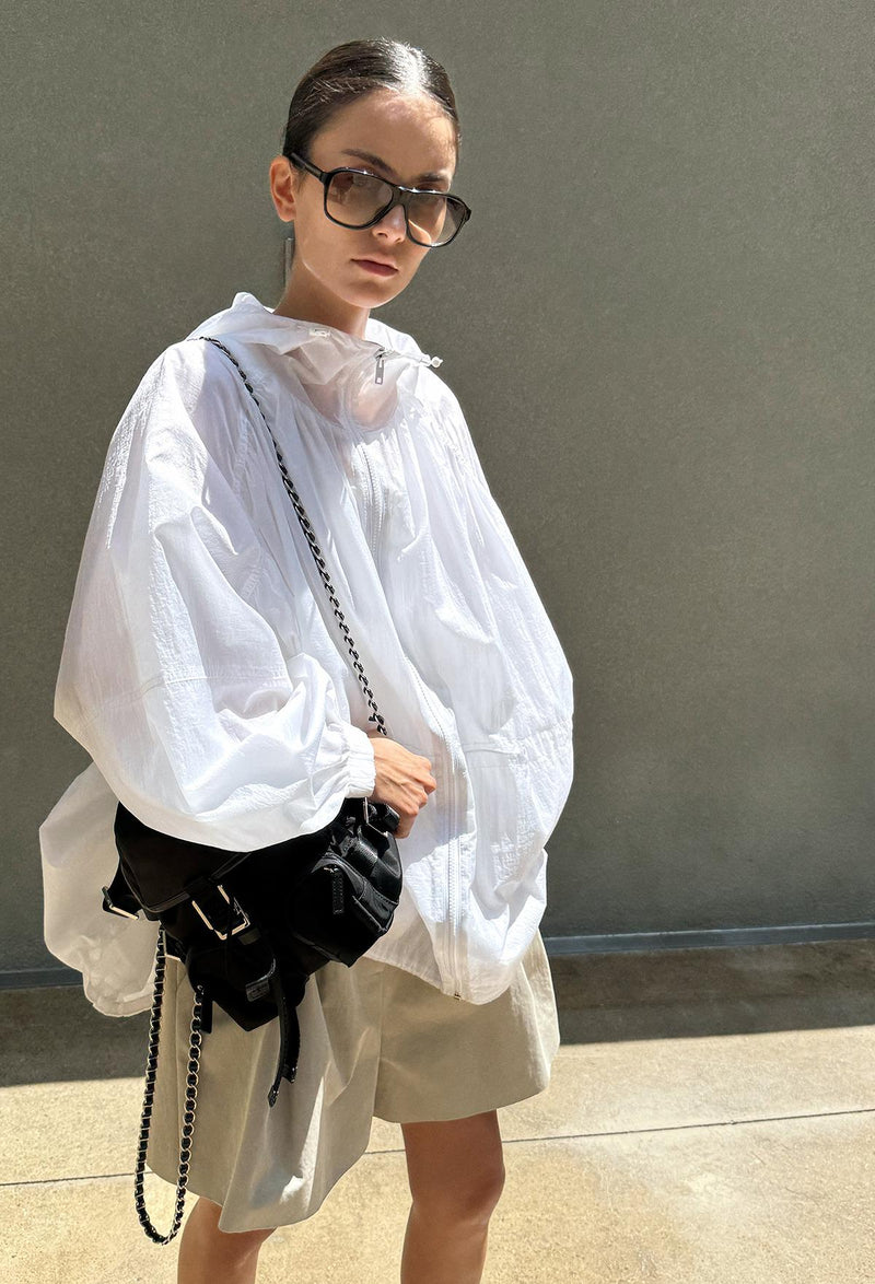 Anorak Safari Jumper White