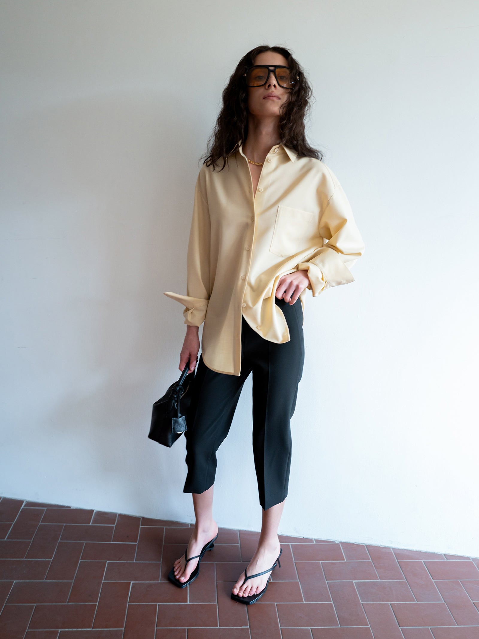 Capri Slit Pants