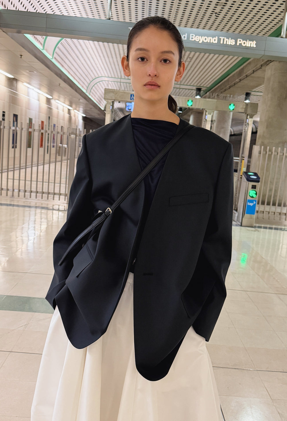 Silket Tension Top Navy