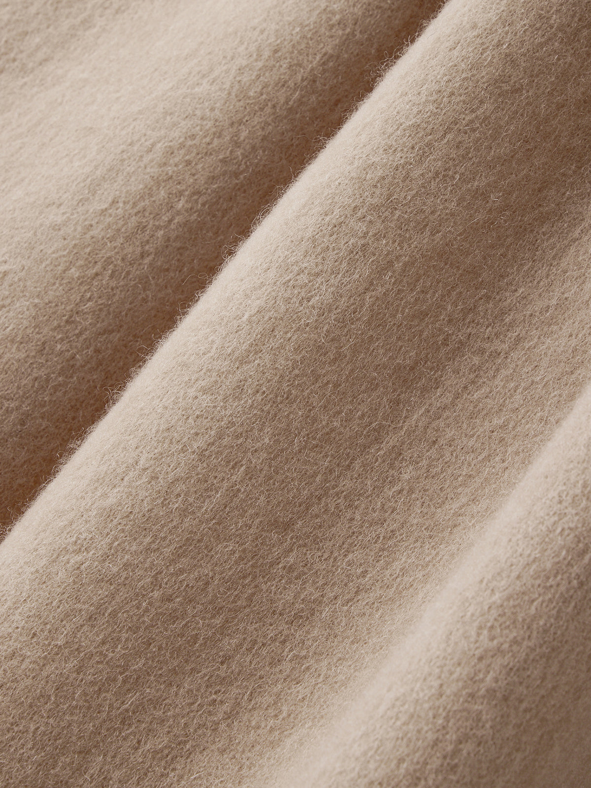 Combi Lambswool Muffler Beige