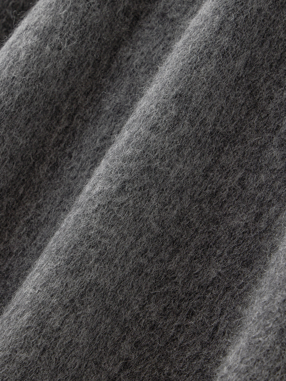 Combi Lambswool Muffler Gray