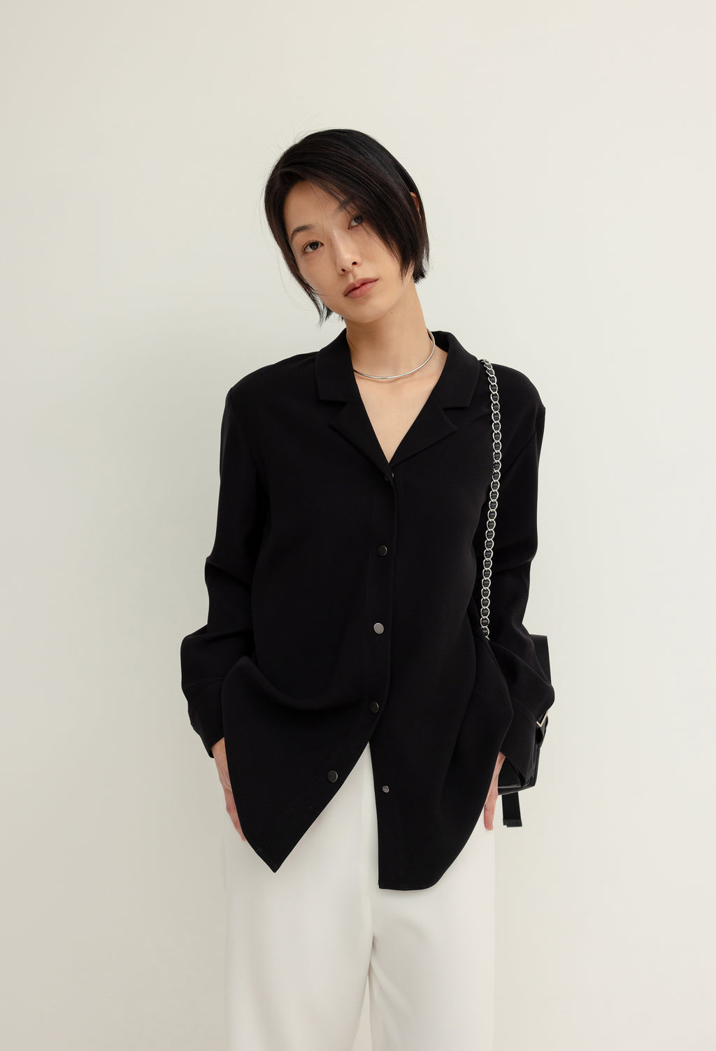 [리퍼브] 25SS 오리지널 루 셔츠 블랙
