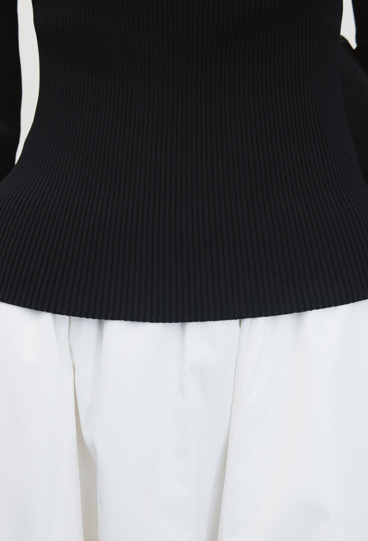 High-density Slim Knit Black