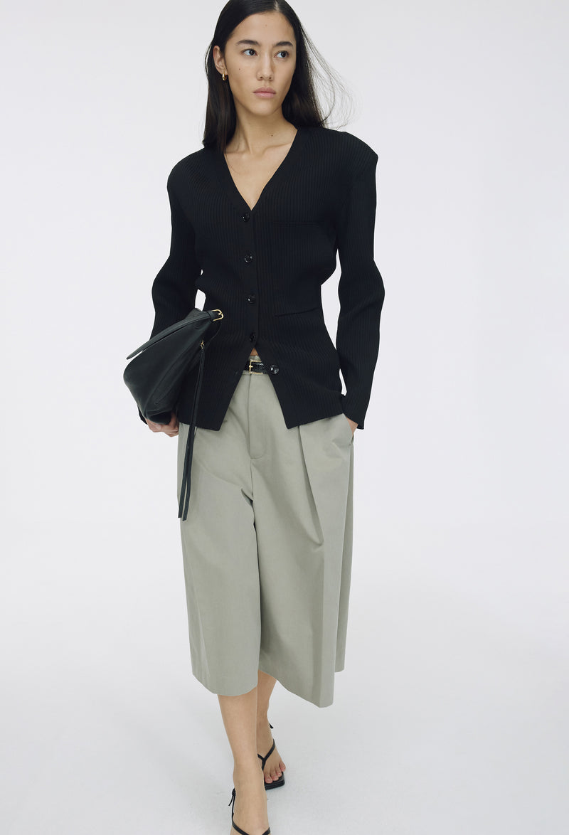 Cotton Bermuda shorts
