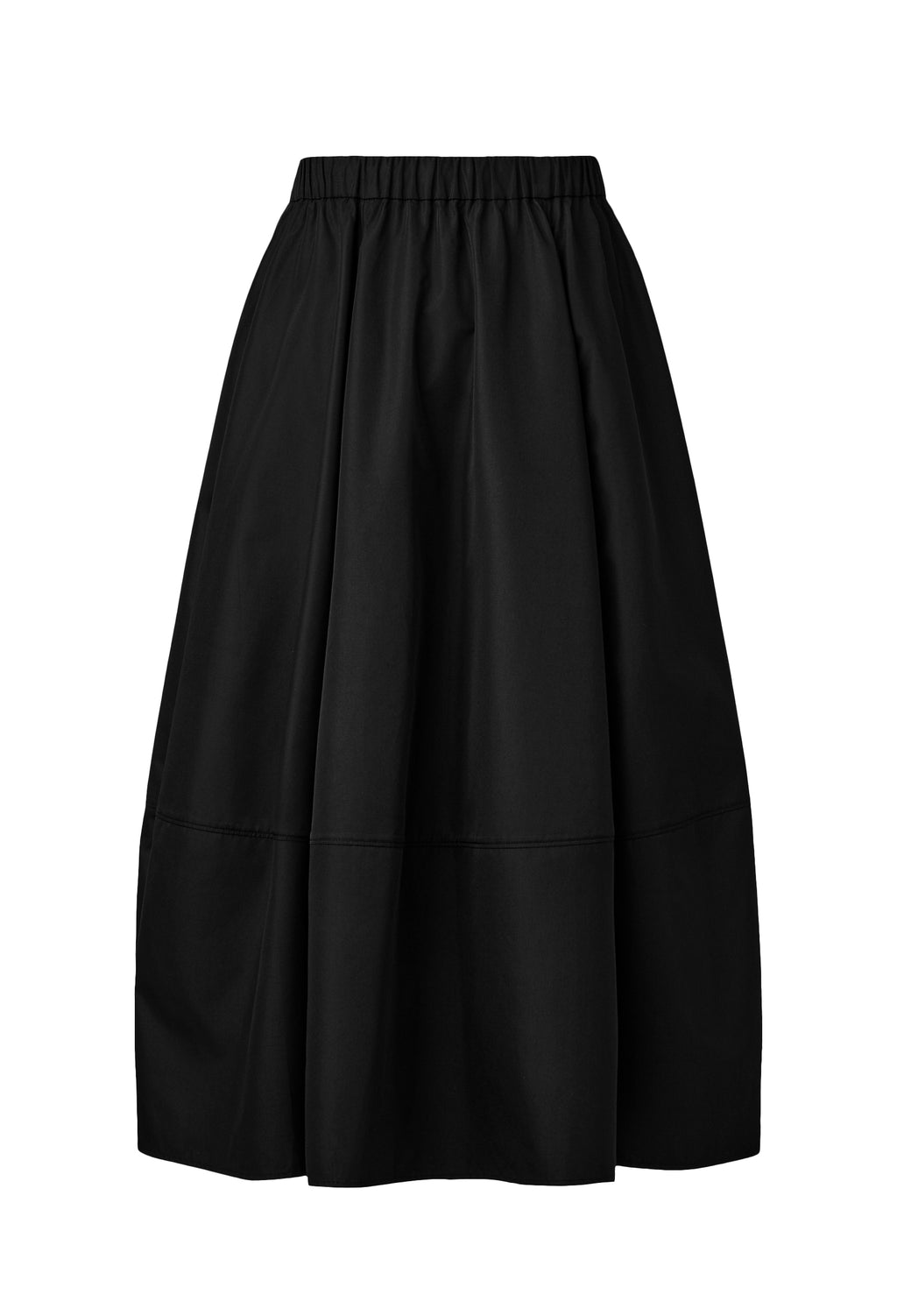 Balloon Full Skirt Black