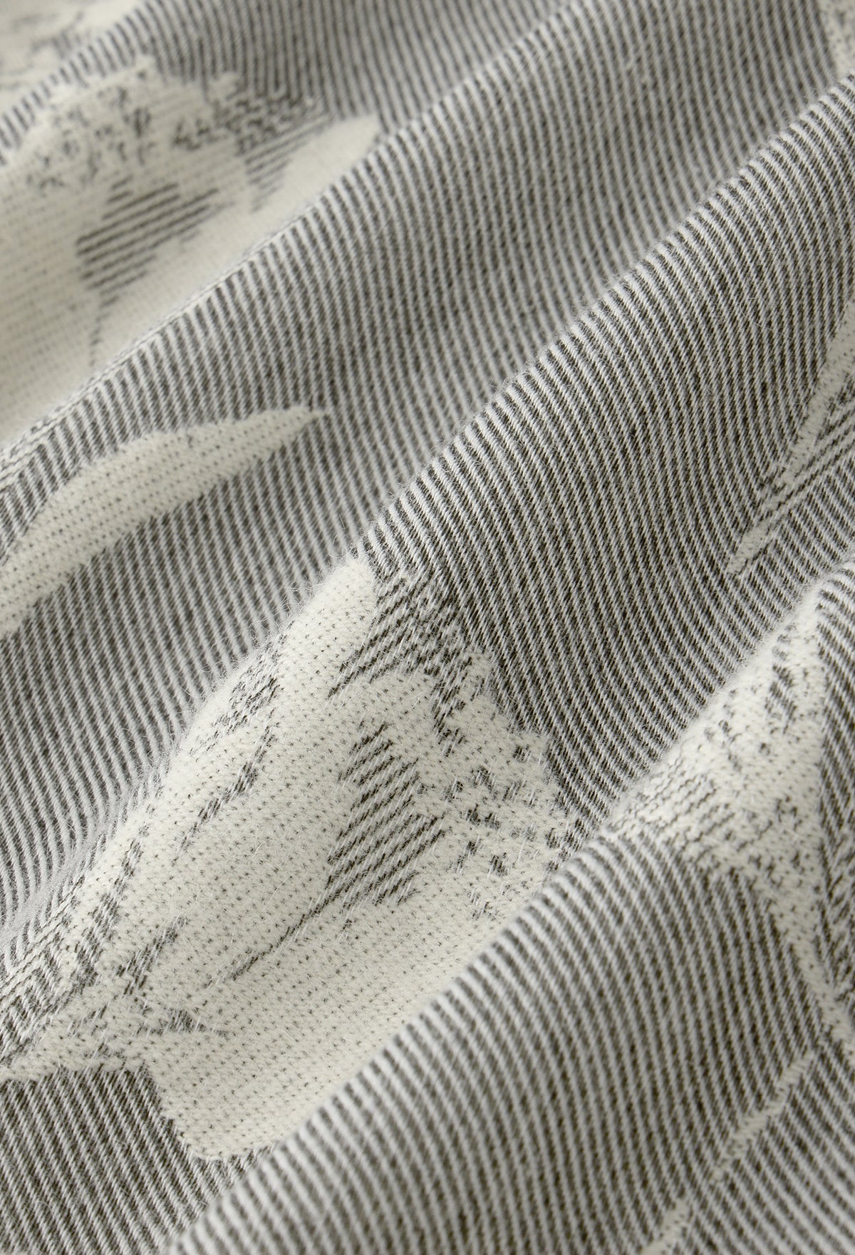 Wool Jacquard Muffler