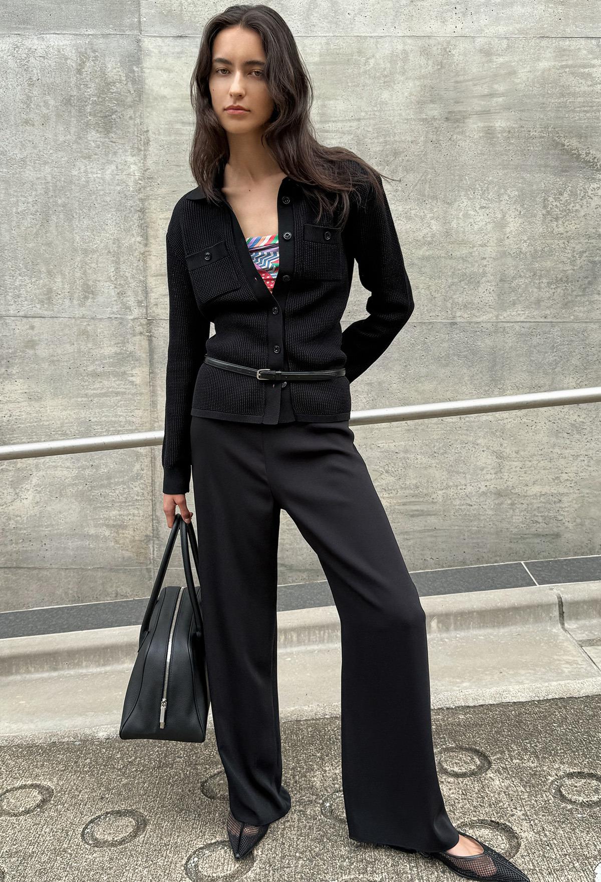 25SS 썸머 루 팬츠 블랙