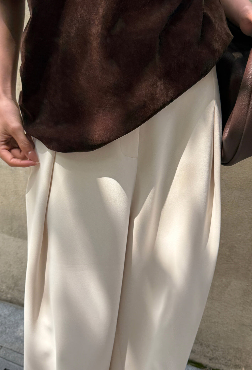 City El Trouser Cream
