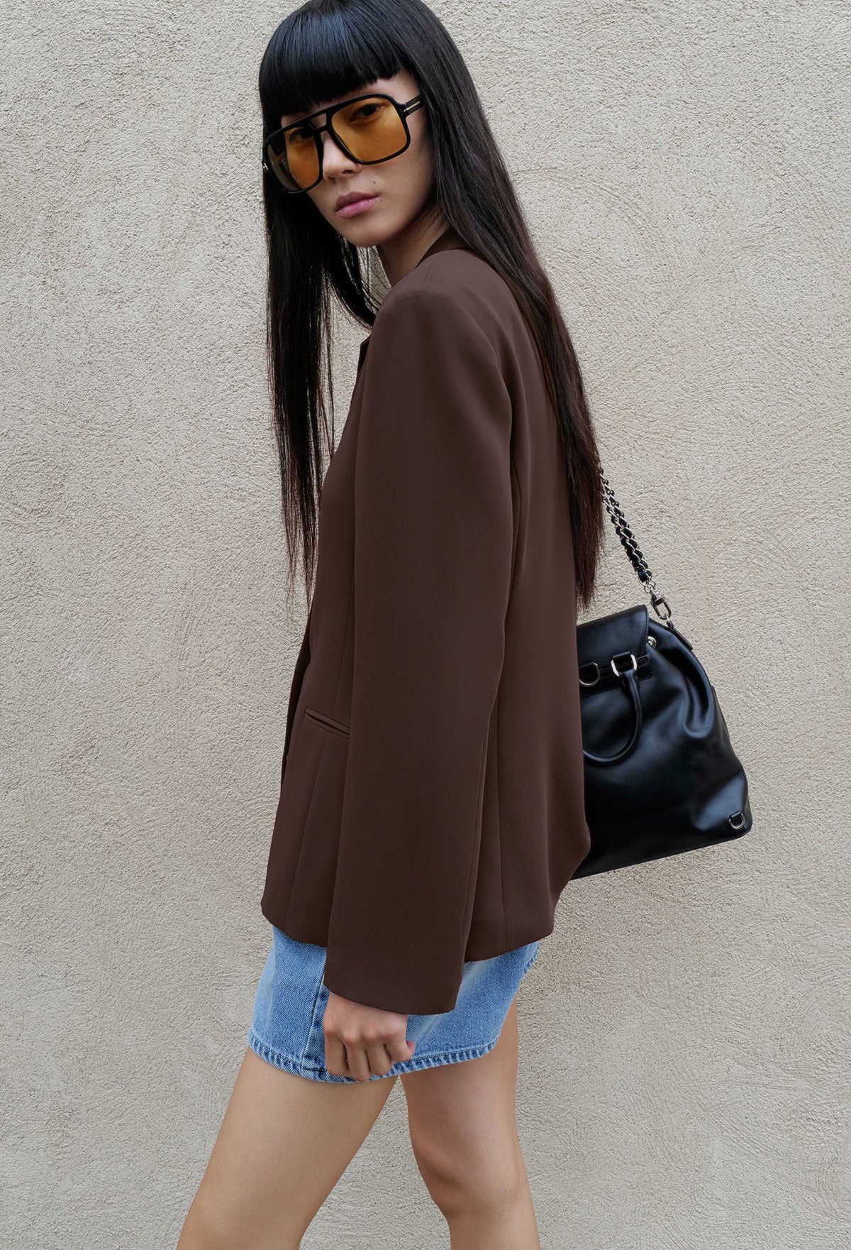 25SS 썸머 루 셔츠 자켓 브라운