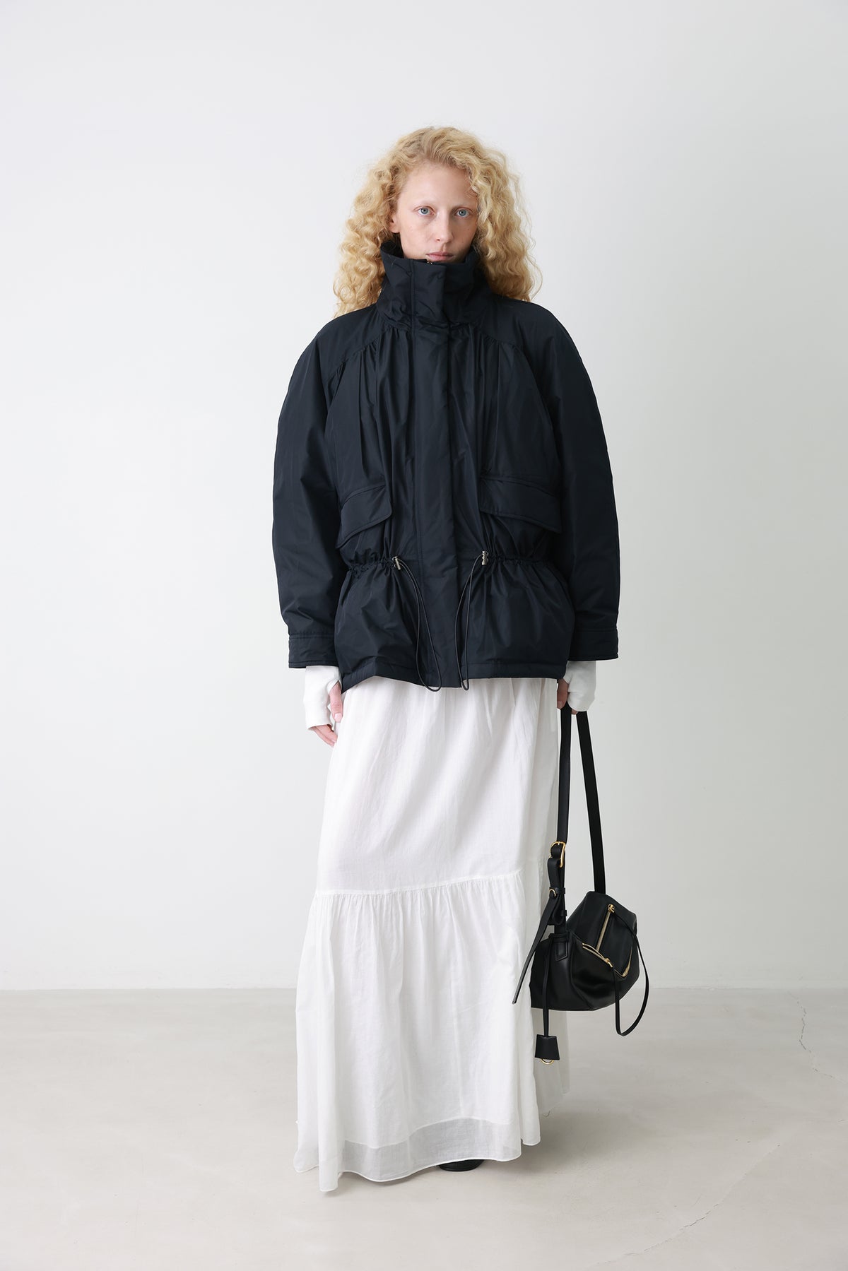 Field Parka Goose Down Navy