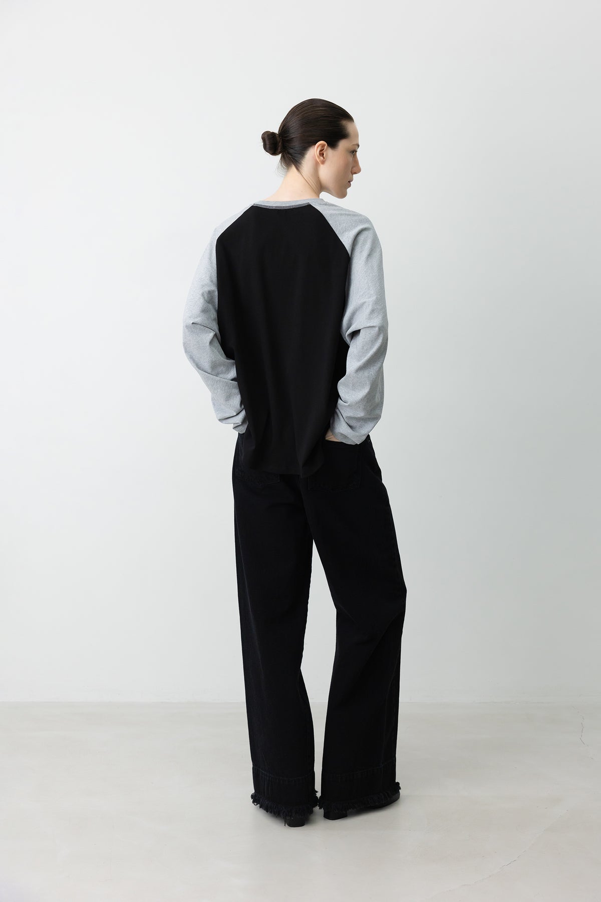 915 Fringe Denim Black