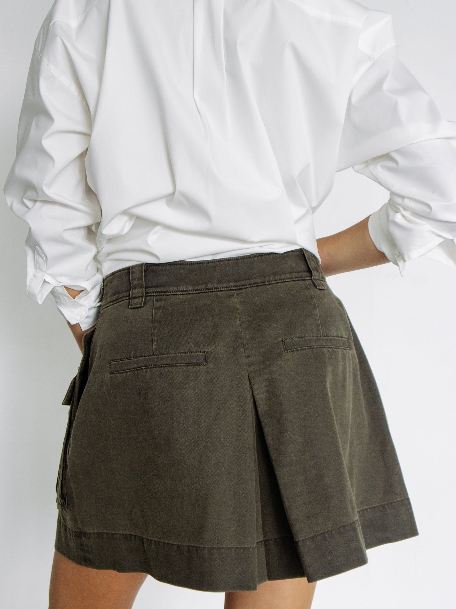 Safari Short Pants Dark Khaki