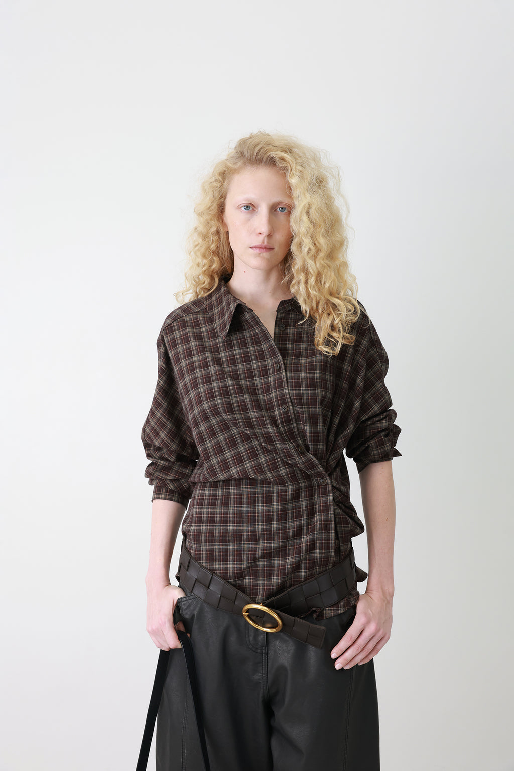 Country Check Shirt Brown