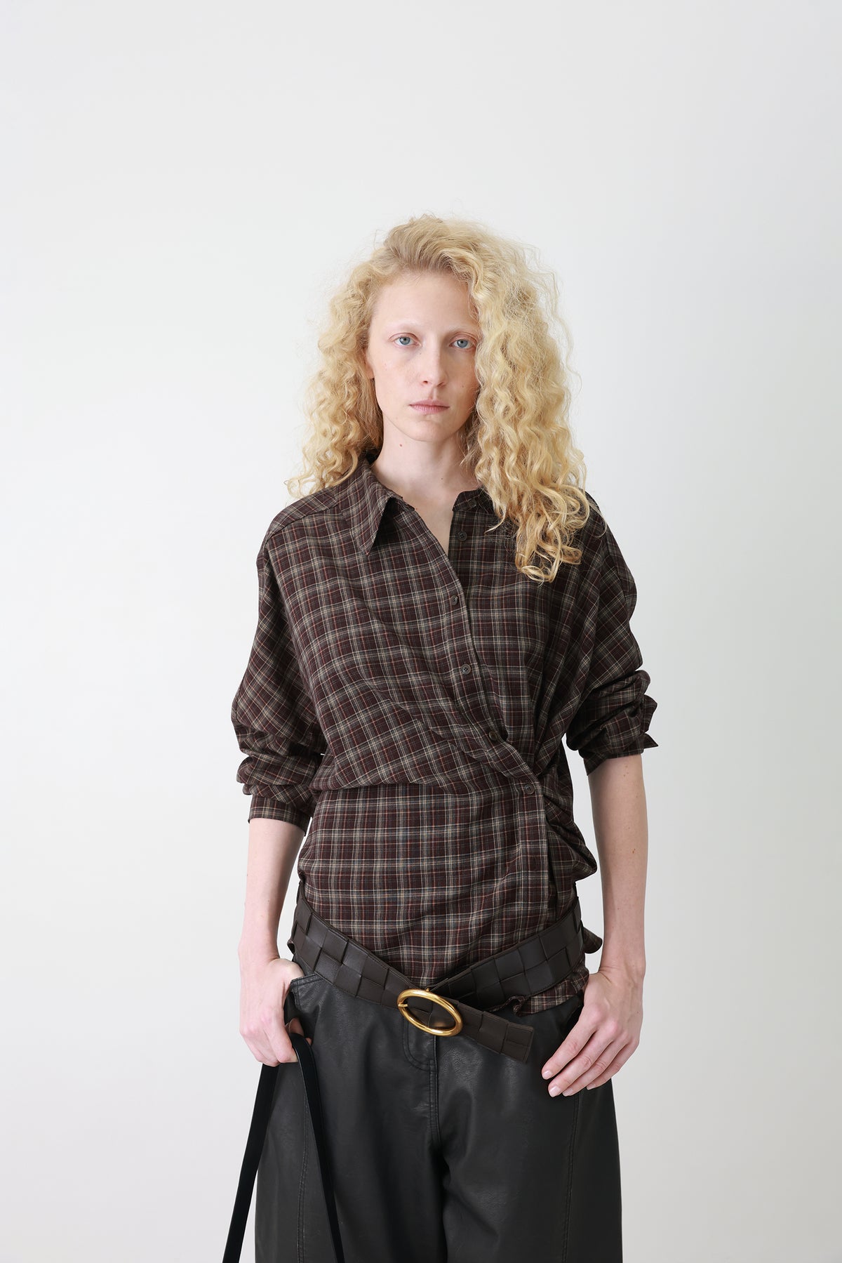 Country Check Shirt Brown
