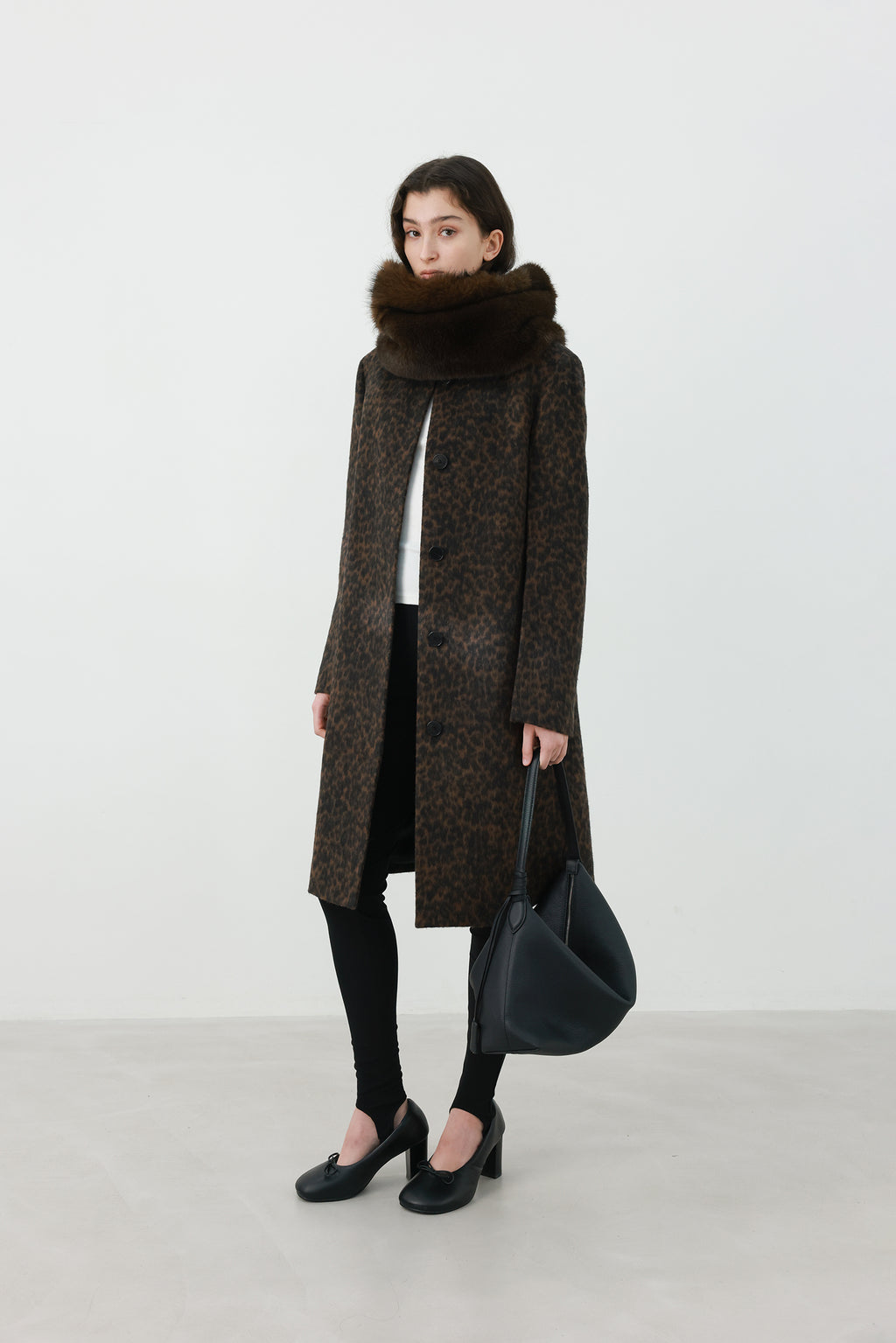 Like Fur Warmer Dark Brown