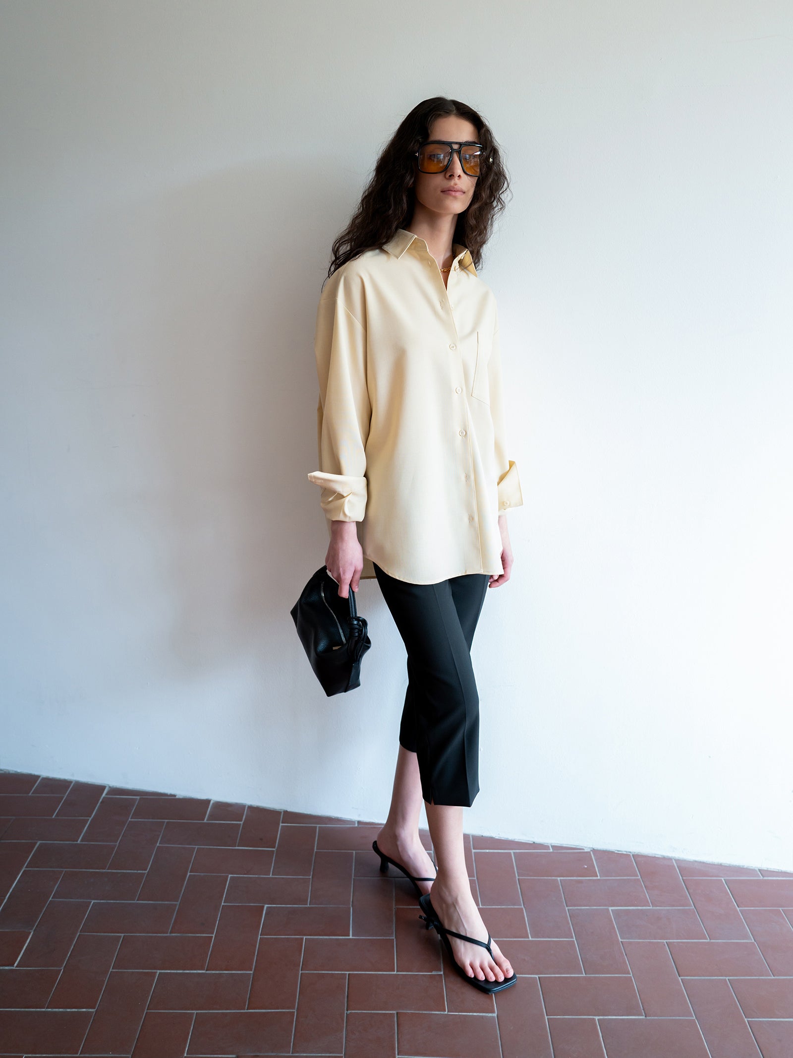 Capri Slit Pants