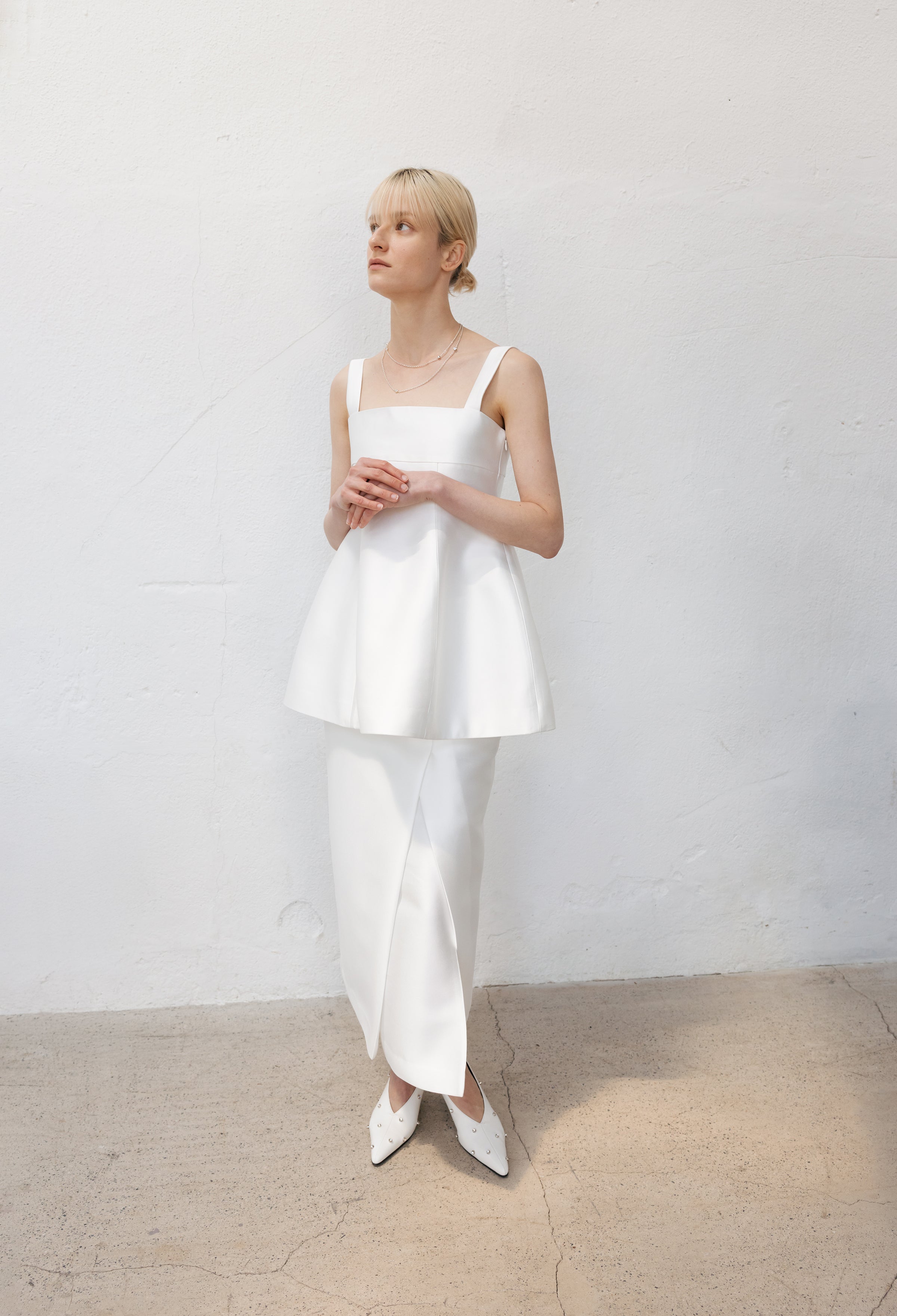Ceremony Volume Top Ivory