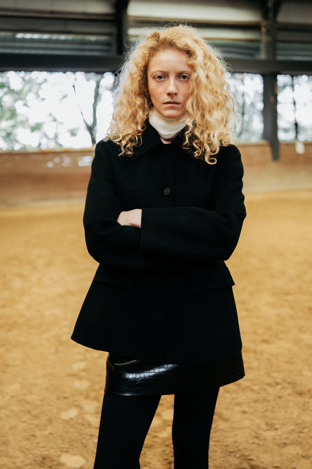 Crocodile Mini Skirt