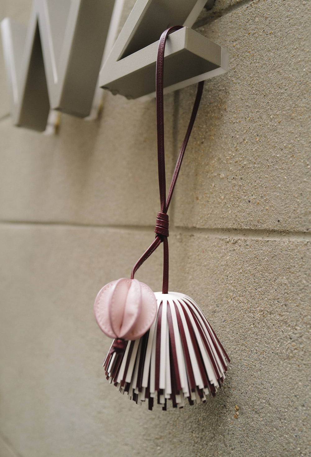 Dandelion Charm Burgundy