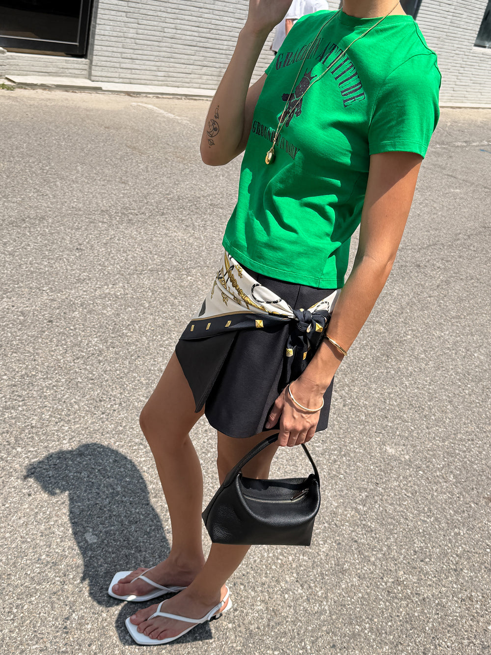 Crown Bear T-Shirt Green