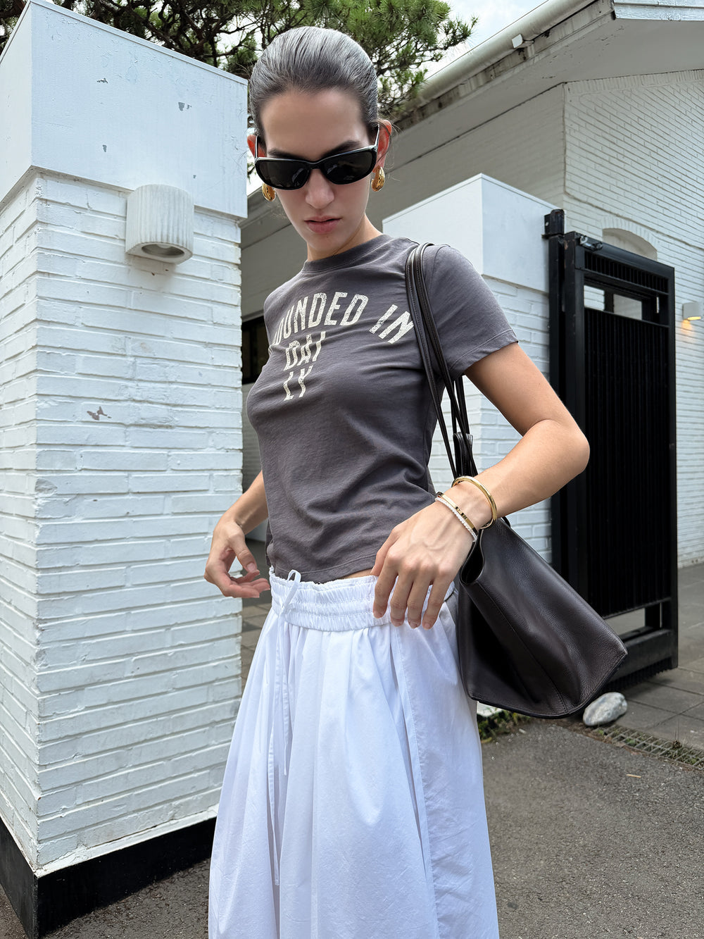 Ground Daily T-shirt Charcoal