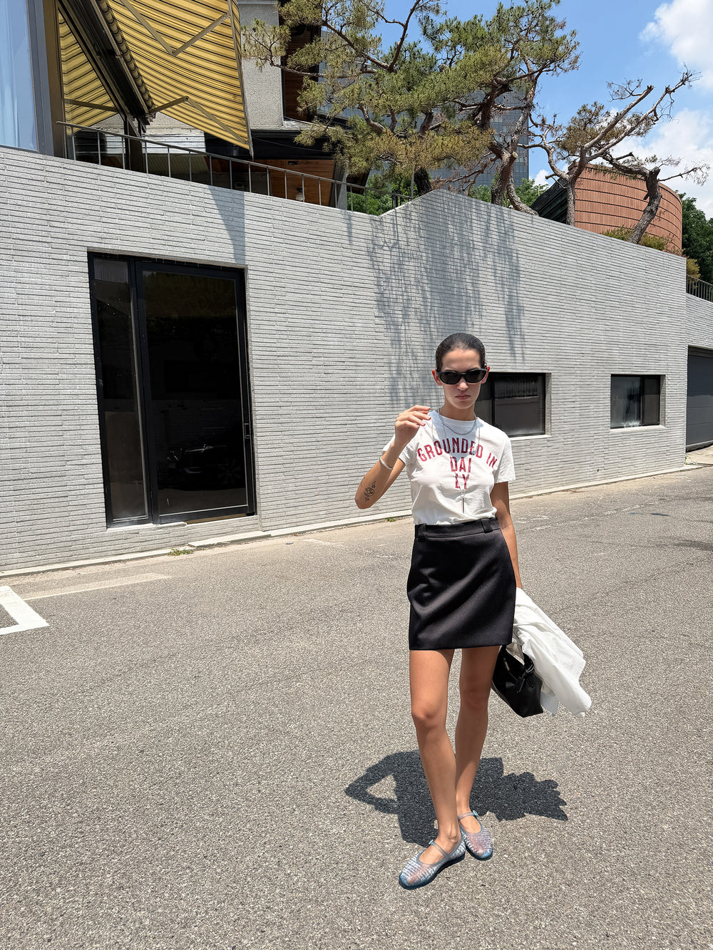 Ground Daily T-shirt White