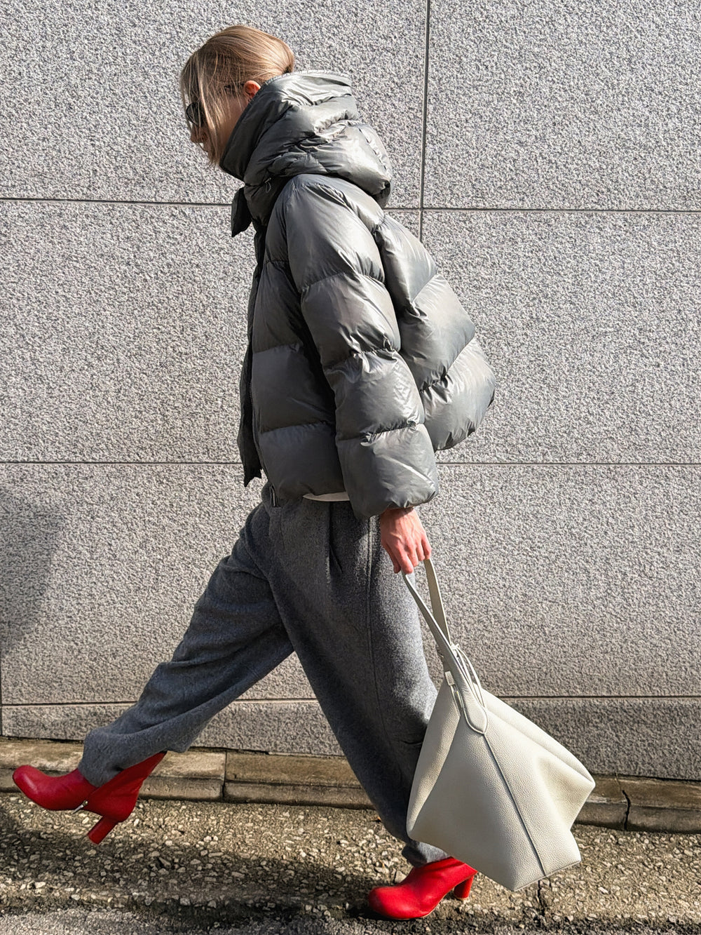 Signature P Goose Down Gray