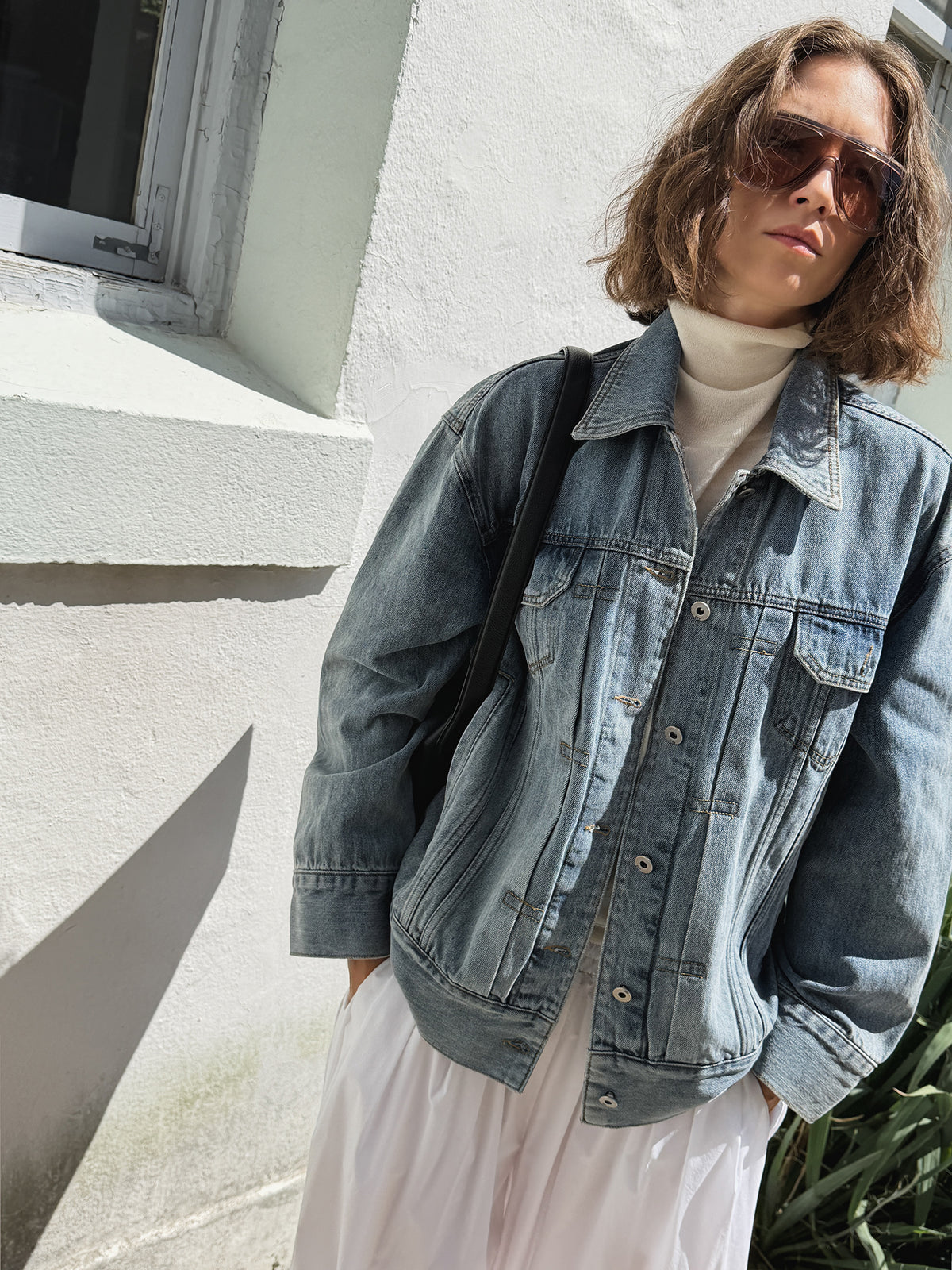 Panel Denim Jacket