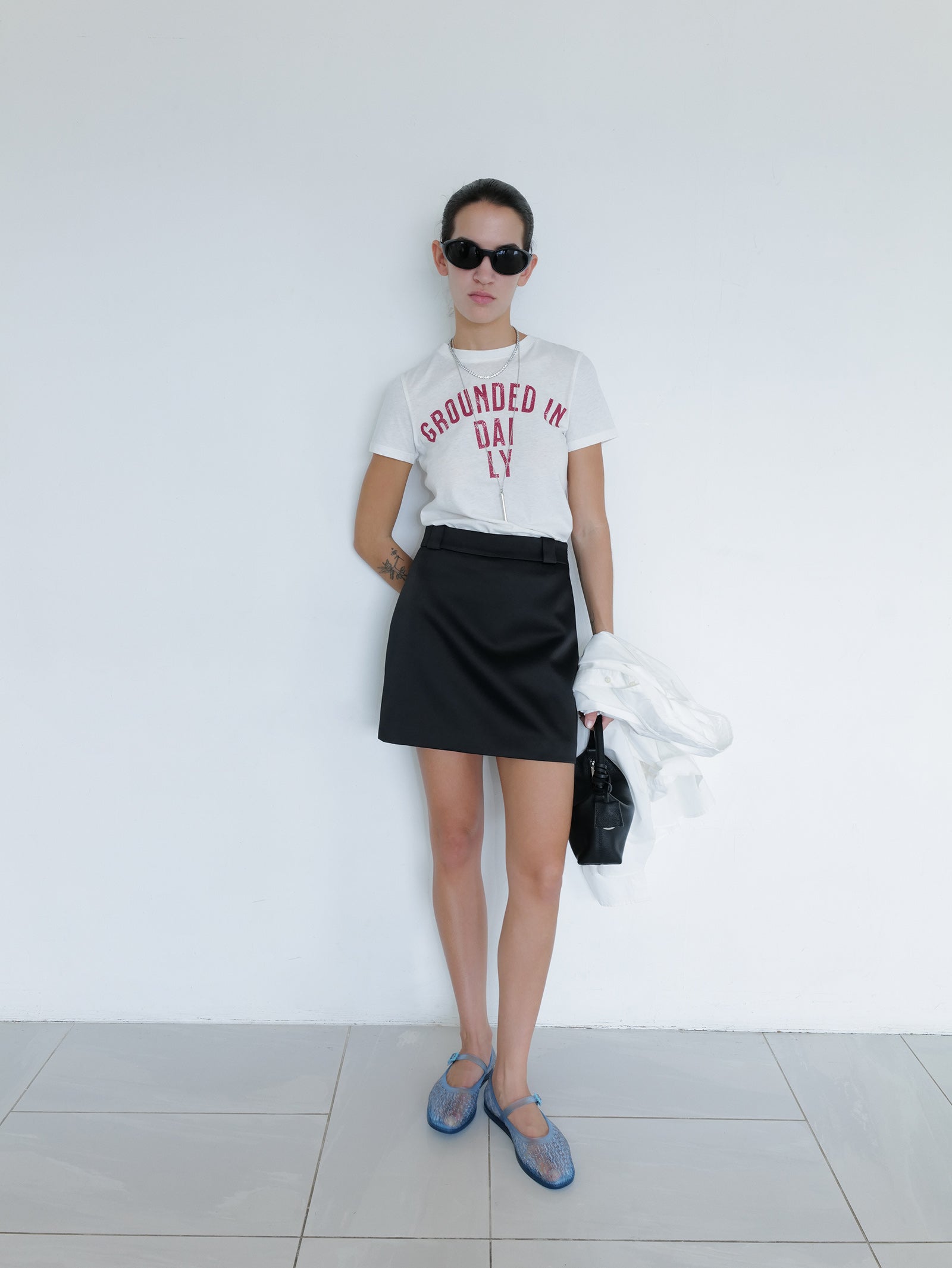 Ground Daily T-shirt White