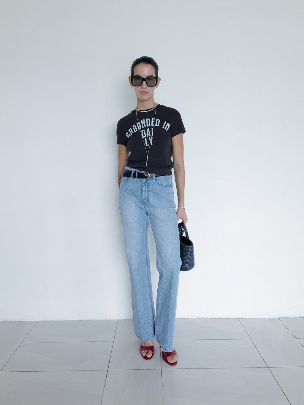 Ground Daily T-Shirt Navy