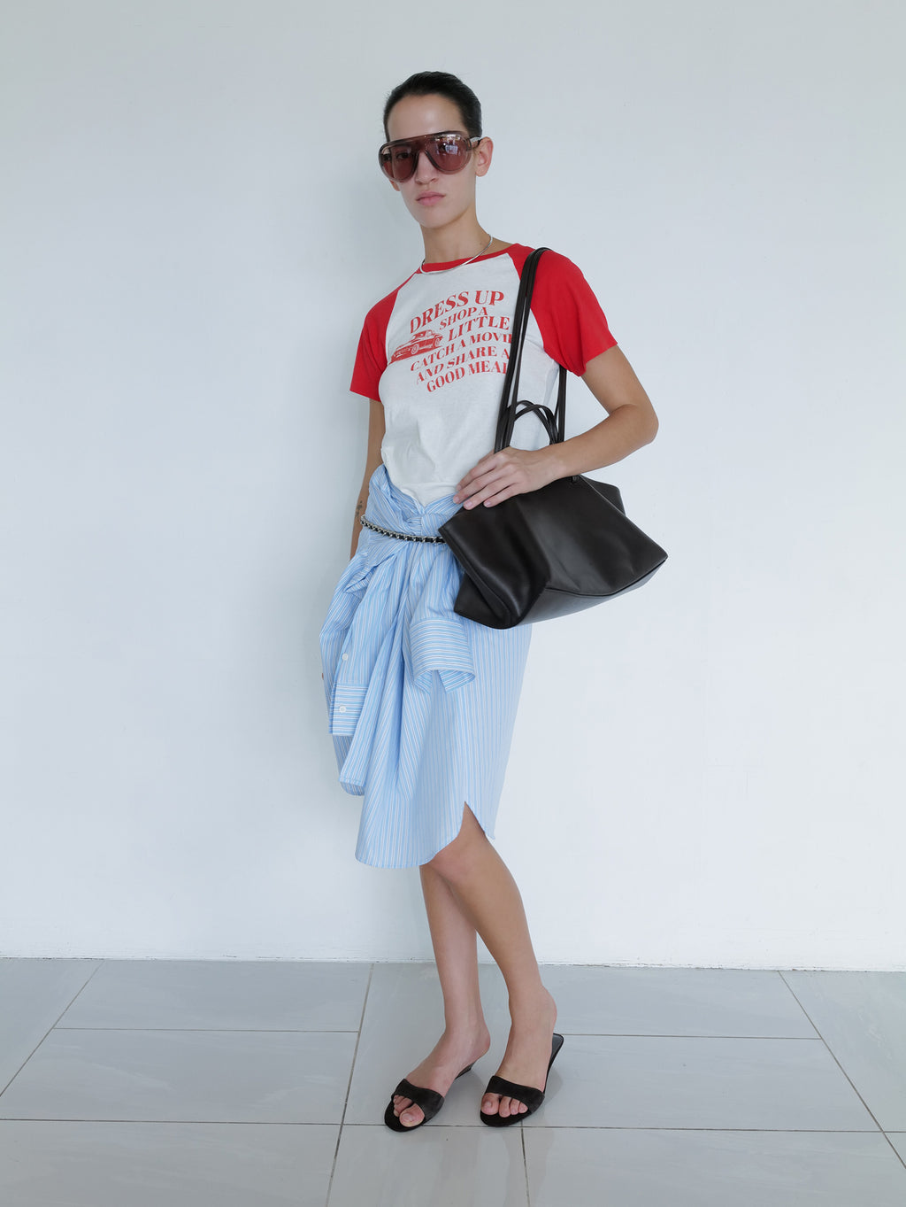 Vintage Car T-shirt Red