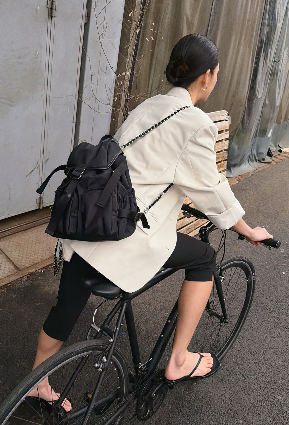 워킹백 스몰 블랙