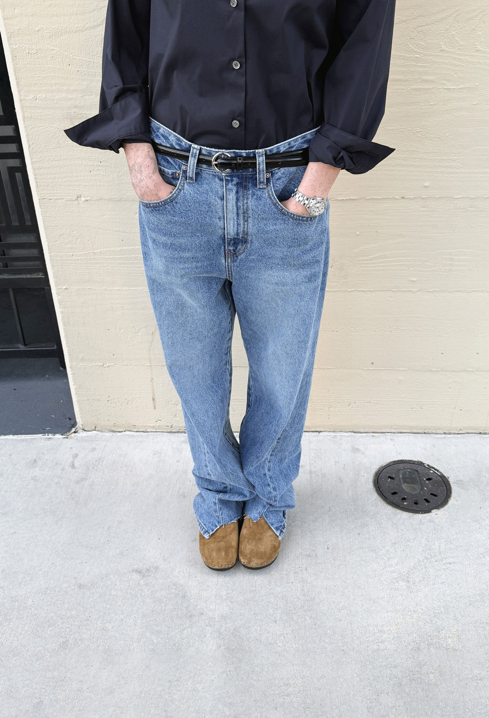 810 Cut Denim Blue