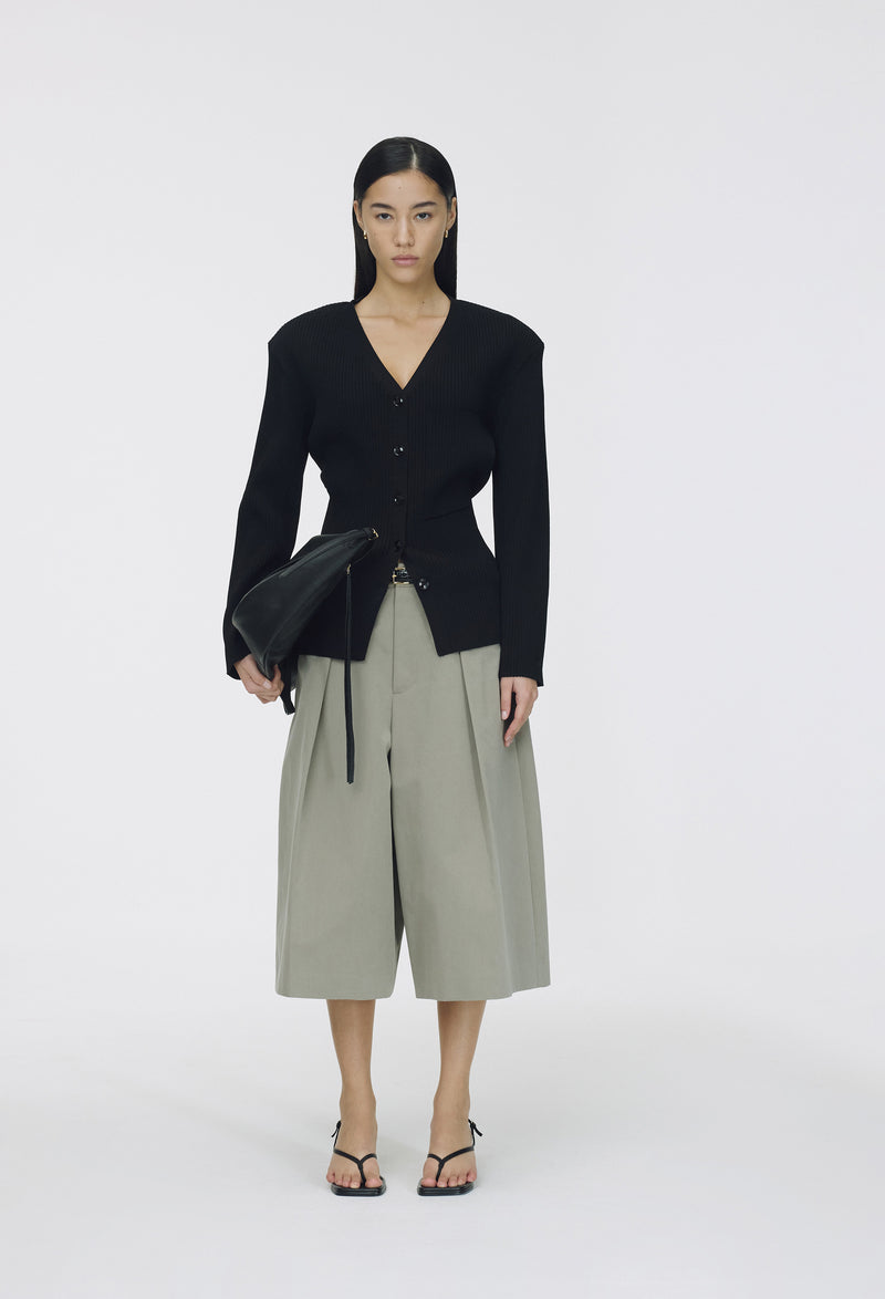 Cotton Bermuda shorts