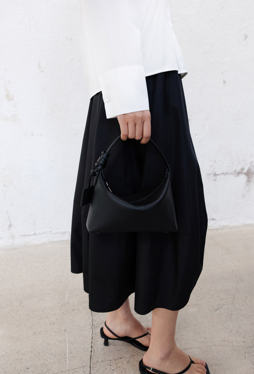 Ruffled shirt blouse