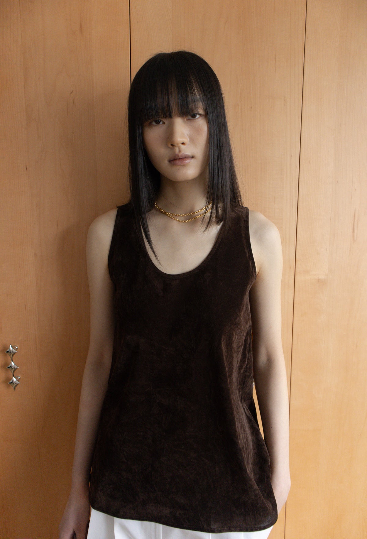 Double Chain Necklace Gold