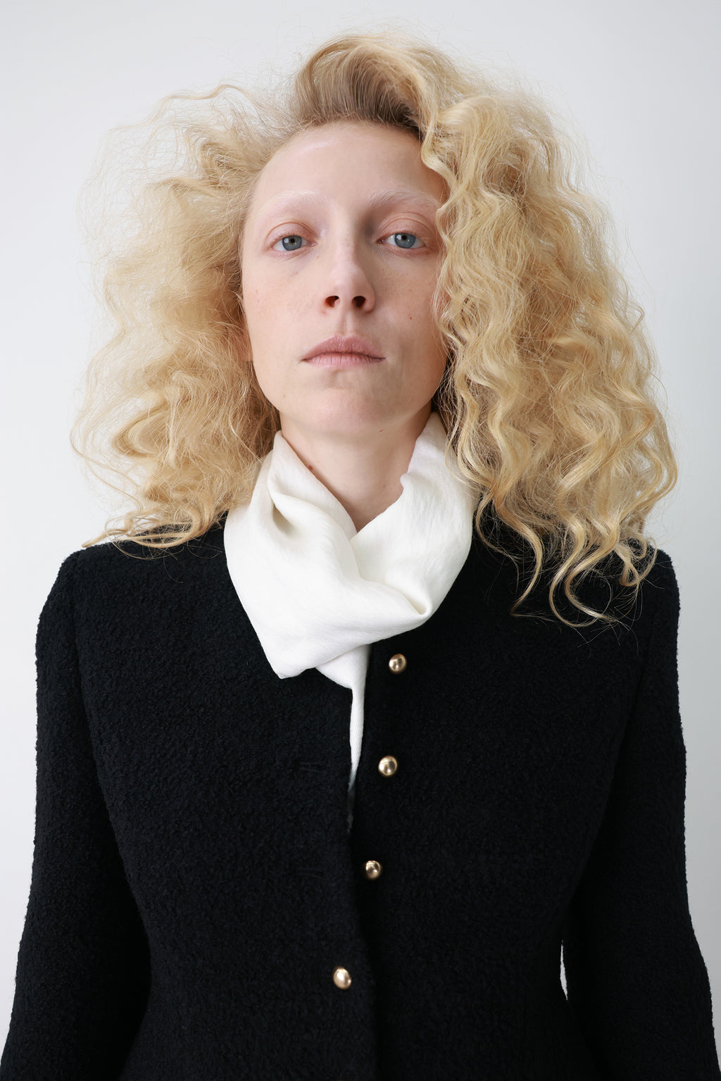 Wool Blended Bouclé Jacket