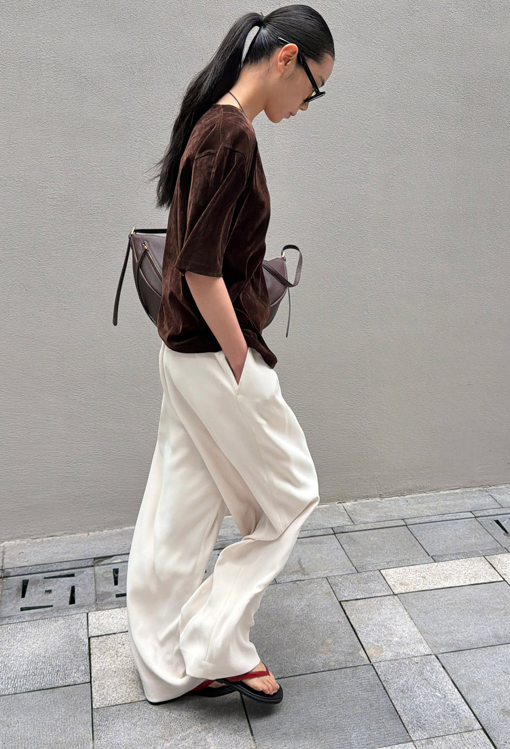 City El Trouser Cream