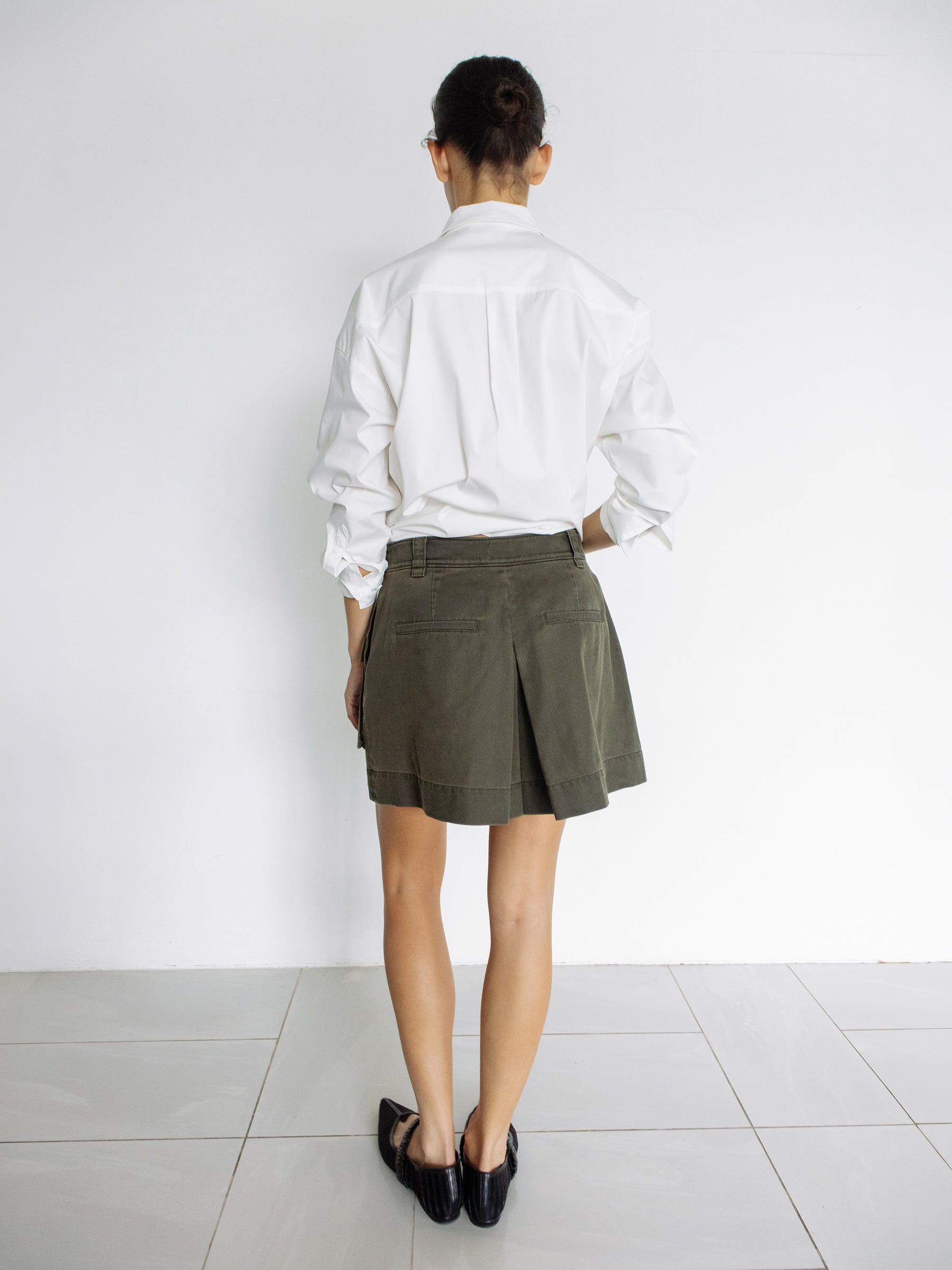 Safari Short Pants Dark Khaki