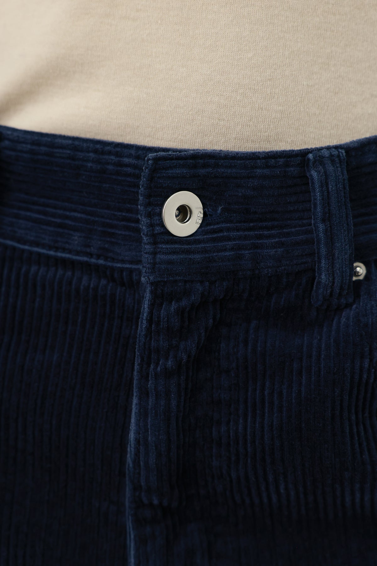 Soft Corduroy Pants Navy